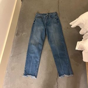 Old Navy Straight Leg High Rise Jeans